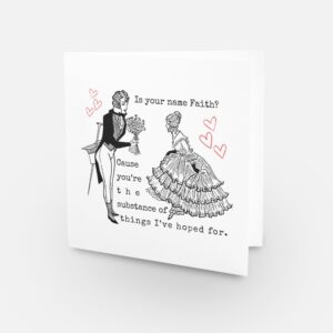 Valentine's Card// Faith