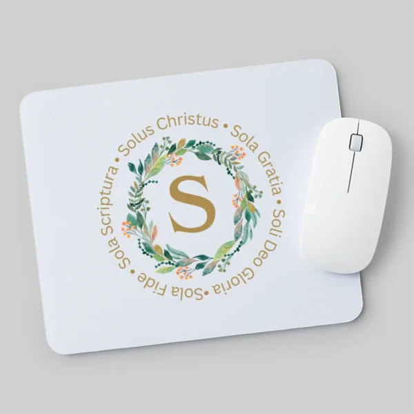 Mouse Mat // Five Solas No.2